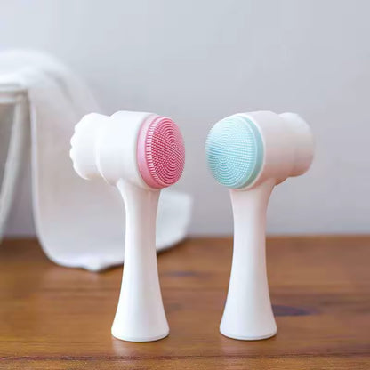 BROSSE DE NETTOYAGE VISAGE 2-EN-1