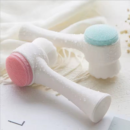 BROSSE DE NETTOYAGE VISAGE 2-EN-1