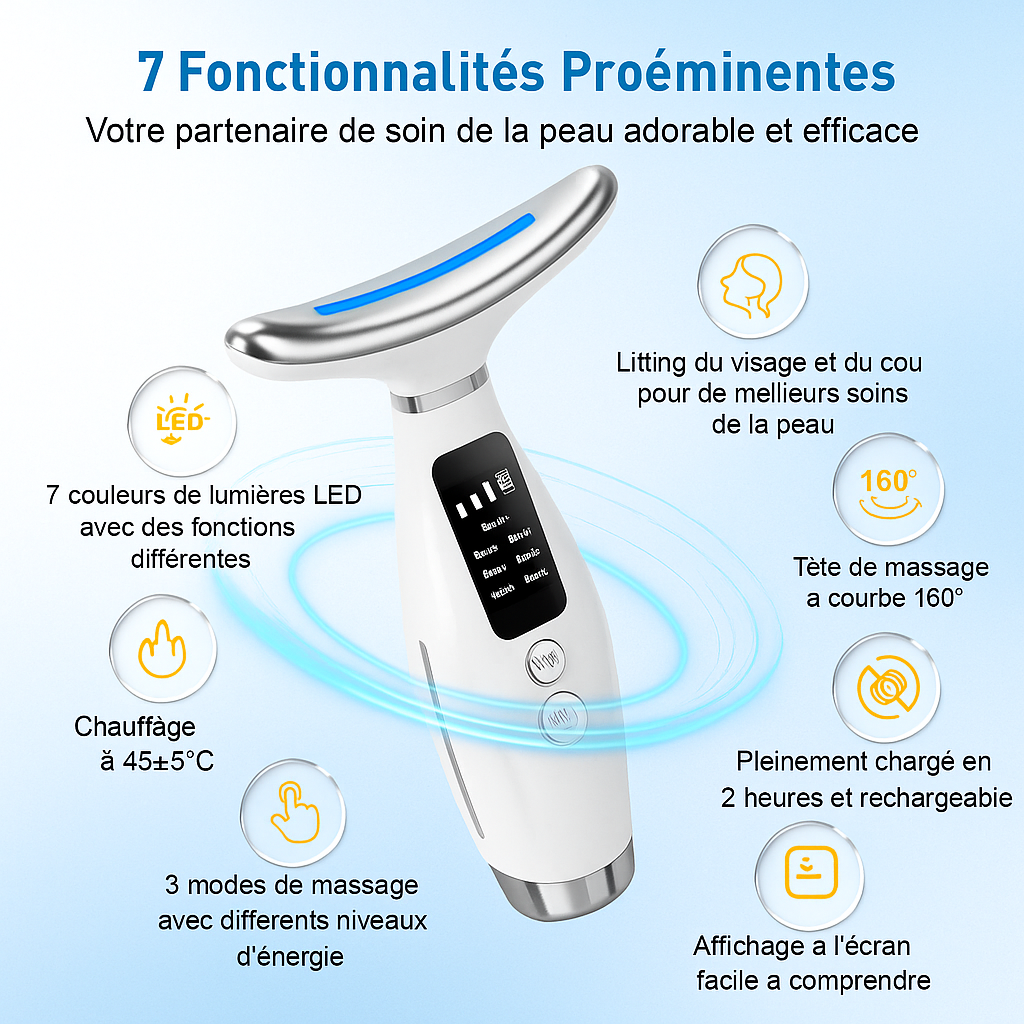 MASSEUR LIFTINGS DE COU ET VISAGE